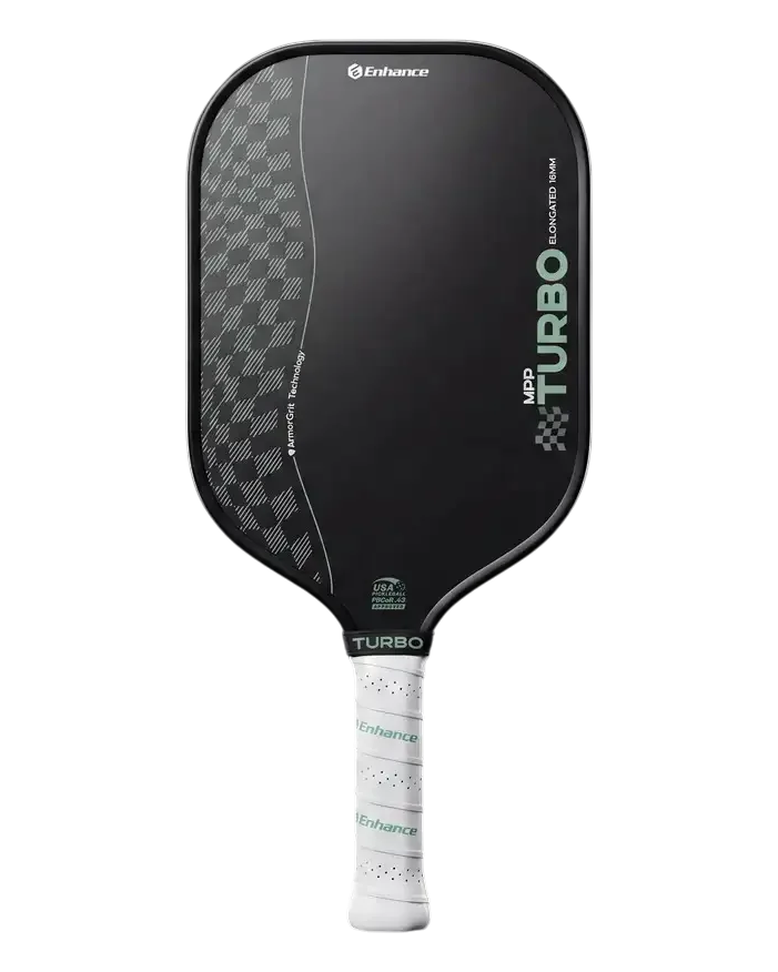 Enhance MPP Turbo ArmorGrit Elongated 16mm pickleball paddle