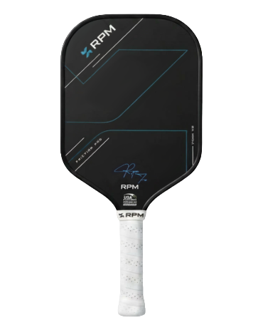 RPM Friction Pro V2 Hybrid Flat Top 16mm pickleball paddle